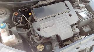 Fiat Punto 13 Multijet  Loud engine knockrattle problem [upl. by Bainbrudge]