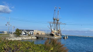 A Tour of Mayflower II in Plymouth MA [upl. by Anail]