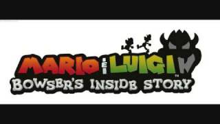 Mario and Luigi Bowsers Inside Story Music Title screen [upl. by Atsirhc]