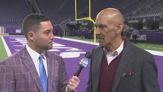 Tony Dungy previews Colts at Vikings [upl. by Chamkis273]