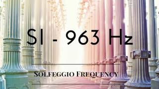 SI  963 Hz  pure Tone  Solfeggio Frequency  8 hours [upl. by Noreht]