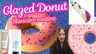 Glazed Donut Skincare Routine with Altreno AntiAging Glowy Skin amp Retinoid rosacea amp fair skin [upl. by Boleyn]