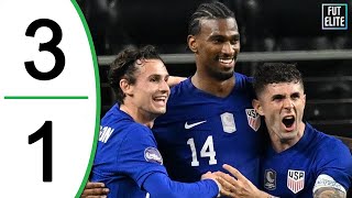 USA vs Jamaica 31 Highlights amp Goals  Nations League Semi Final 2024 [upl. by Jann947]