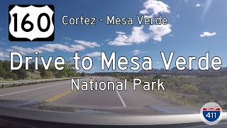 US Highway 160  Cortez  Mesa Verde  Colorado  Drive Americas Highways 🚙 [upl. by Nellaf]