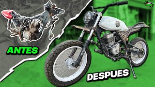 HONDA CARGO 150 LA SACAMOS DE LA BASURA Y LA MODIFICAMOS POR COMPLETO parte 1 [upl. by Avenej]