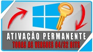 🔴Como ATIVAR o Windows 10 PERMANETE TODAS AS VERSÕES 6432bits Atualizado 2019 [upl. by Kimitri729]