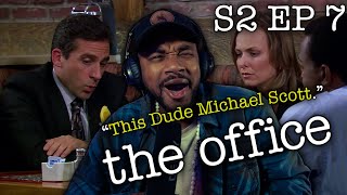 FILMMAKER REACTS to THE OFFICE Season 2 Episode 7 The Client [upl. by Llenrrad575]