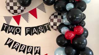 Two Fast Race Car Party Box [upl. by Lia]