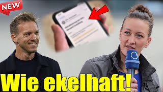 Heiß Almuth Schult verrät ihr die SMS von Julian Nagelsmann Wie ekelhaft [upl. by Meerek]