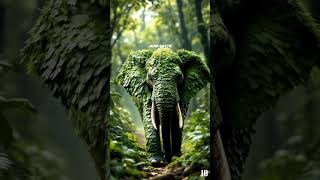 Crear Videos con IA Elefante 🐘 Camuflado 🍃 [upl. by Htebazle272]