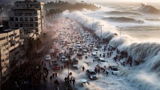 No mercy for Cape Town Storm surges and flash floods hit South Africa [upl. by Ococ]