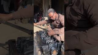 Crank shaft repair crankshaft shafat repairing restoration [upl. by Lacie512]