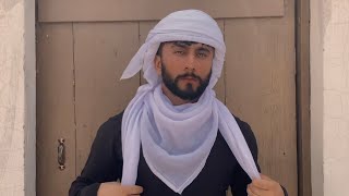 How to tie a SheMagh  how to style [upl. by Ellenwahs]