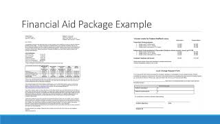 IASFAA Community Outreach Series Financial Aid Packages [upl. by Ramar]