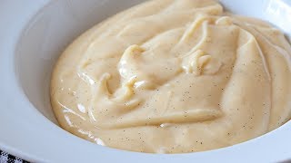 Cómo hacer crema pastelera perfecta para postres 🇬🇧 SUB Homemade custard [upl. by Blayne282]