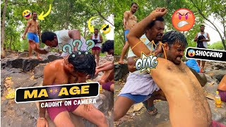 Hogenakkal 👌Super🤣Fun Massage🤣✅  Shocking😲🔥Body ☑Massage💆‍♂️hogenakkal viral freeworldhogenakkal [upl. by Drucy]