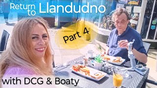 Emma amp MrBoaty return to Llandudno in Wales  Part 4 Departure  Breakfast at Kava and Trip Home [upl. by Olnton]