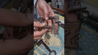 Amazing Antique Keys Of Old Lock System 😱 ytshorts shorts [upl. by Schuman609]