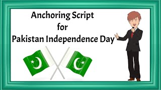 Anchoring script 14 August  Independence Day Anchoring Script in English  morning assemble 14 Aug [upl. by Ashely47]