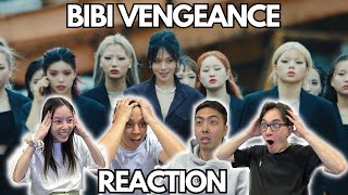 FIRST TIME WATCHING BIBI 비비 BIBI  나쁜년 BIBI Vengeance Official MV REACTION [upl. by Wilek]