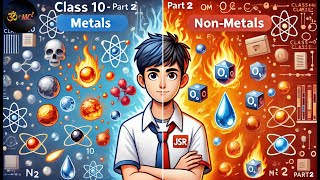 Metals amp NonMetals Explained Part 2  Class 10 Science Chapter 3 [upl. by Loise]