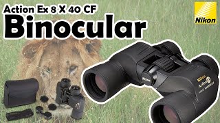 Nikon Brand New Binocular Unboxing  NIKON ACTION EX 8×40 CF  Binocular Sri Lanka [upl. by Rodrich]