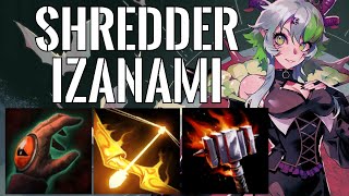 Chopping Straight Through Protections Izanami Carry Gameplay Smite Conquest [upl. by Yssej738]