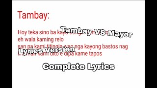 Rap Battle Lumabag sa curfew full Lyrics From Raronesc [upl. by Irbmac]