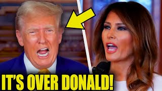 Melania STABS Trump In The BACK Publicly TURNS ON HIM [upl. by Aihtyc814]