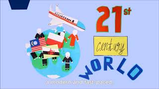 THE 21ST CENTURY WORLD  Project in TNC by GAS 2 Bicol Central Academy [upl. by Yojal]