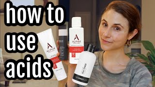 How to use acids for your skin type Dr Dray [upl. by Eyllib]