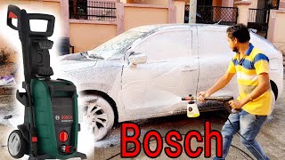 BOSCH AQT 125 bar universal 1500 watt car washer machine  NITTO RAI  Car Washing machine [upl. by Hafeetal]