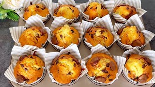 Je Cherchais Cette Recette de Muffins Depuis Longtemps Muffins très Moelleux et très Savoureux 🤤 [upl. by Ramona]