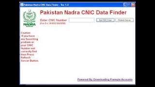 How to Check NADRA ID Card Full Record  Nadra Card Find Detail Free [upl. by Syxela]