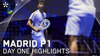 Comunidad de Madrid Premier Padel P1 Highlights day 1 men [upl. by Attenreb]