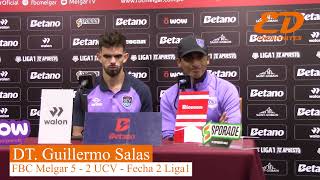 FBC MELGAR DT GUILLERMO SALAS – POST PARTIDO CONTRA FBC MELGAR [upl. by Russon]