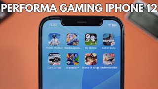 MASIH KUAT GAMING NYA IPHONE 12 IOS 181 GAMING TEST DI TAHUN 2024 [upl. by Kamila475]