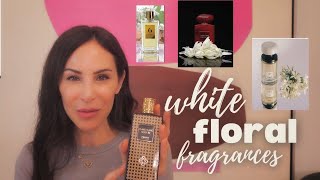 LETS TALK POPULAR WHITE FLORAL FRAGRANCES IN MY PERFUME COLLECTION [upl. by Nivalc491]