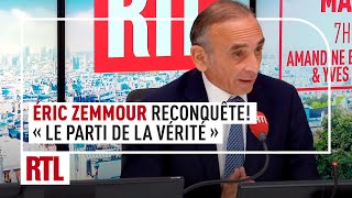 Eric Zemmour  quotReconquête nest pas une filiale du Rassemblement nationalquot [upl. by Odlauso]