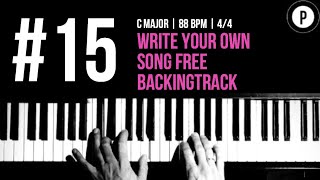 15 Write Your Own Song Free Backingtrack [upl. by Ardena272]