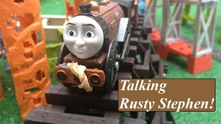 Unboxing Thomas and Friends New Talking Trackmaster Rusty Stephen DisneyLike FairyTale Story [upl. by Hofstetter]