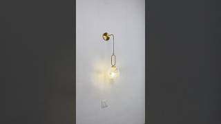 New design wall Lamp homedecor home design shorts [upl. by Etnoek]