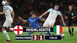 Inghilterra Italia  Highlights  Euro 2024 Qualifiers [upl. by Nnauol]