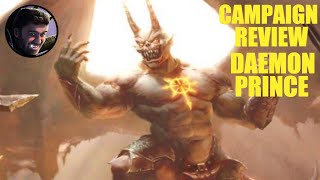 Daemon Prince quotDanielquot Immortal Empires Campaign Review [upl. by Gonick]