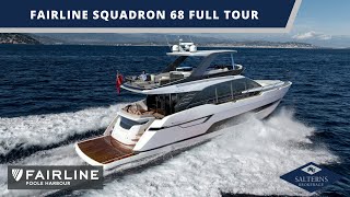 New Fairline Squadron 68  Full Tour [upl. by Harvie]