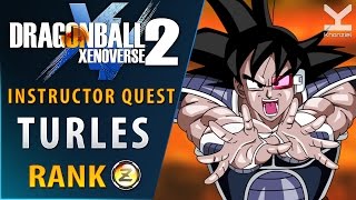 Dragon Ball Xenoverse 2  Instructor Quest  Turles  Rank Z [upl. by Relyk837]