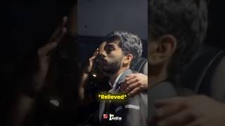 Gukesh meets his Father after beating Ding ♥️🔥 gukesh chess [upl. by Enawtna353]