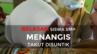 Belasan Siswa SMP Menangis Takut Disuntik [upl. by Pitts709]