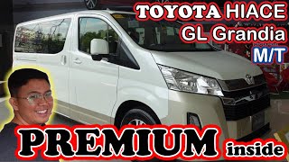 Toyota Hiace GL GRANDIA Manual Transmission  Sibs On The Goals van luxuryvehicles toyota [upl. by Airotkiv]