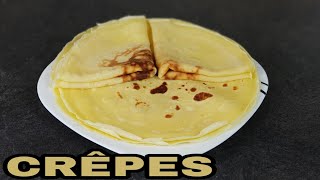 COMMENT FAIRE UNE PÂTE À CRÊPE FACILE ET SANS GRUMEAUX [upl. by Hanas]